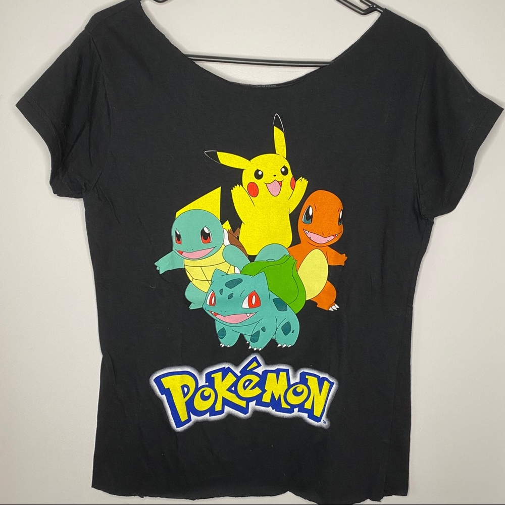 Pokémon Cut Out / Scoop Neck T-Shirt